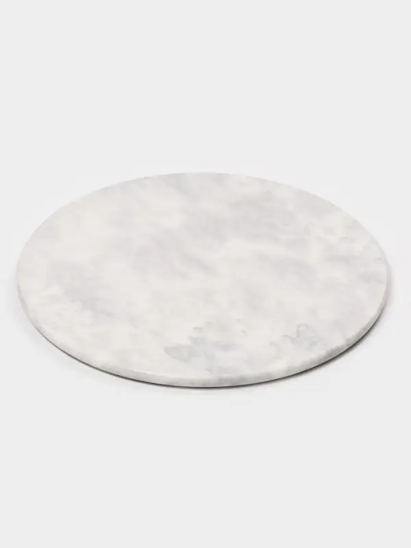 Доска для подачи Magistro Marble, d=30 см, из мрамора