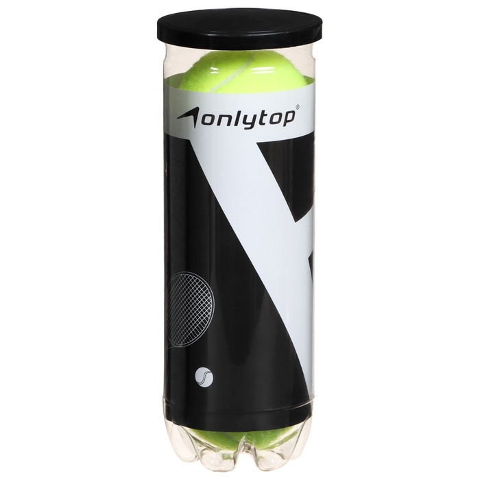 Набор мячей для большого тенниса ONLYTOP № 969, тренировочный, 3 шт. Набор мячей для большого тенниса ONLYTOP № 969, тренировочный, 3 шт.