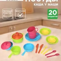 Набор детской посуды &laquo;Каша у Маши&raquo;, 20 предметов