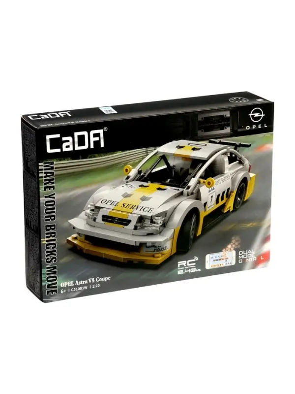 Конструктор радиоуправляемый Конструктор радиоуправляемый "Спорткар", 330 деталей, 2 варианта управления