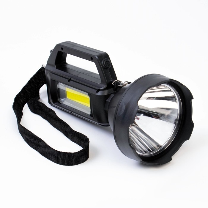 Фонарь светодиодный аккумуляторный ручной, 50 Вт, 6600 мАч, 1300 лм, СОВ, Р50, IPX4 Фонарь светодиодный аккумуляторный ручной, 50 Вт, 6600 мАч, 1300 лм, СОВ, Р50, IPX4