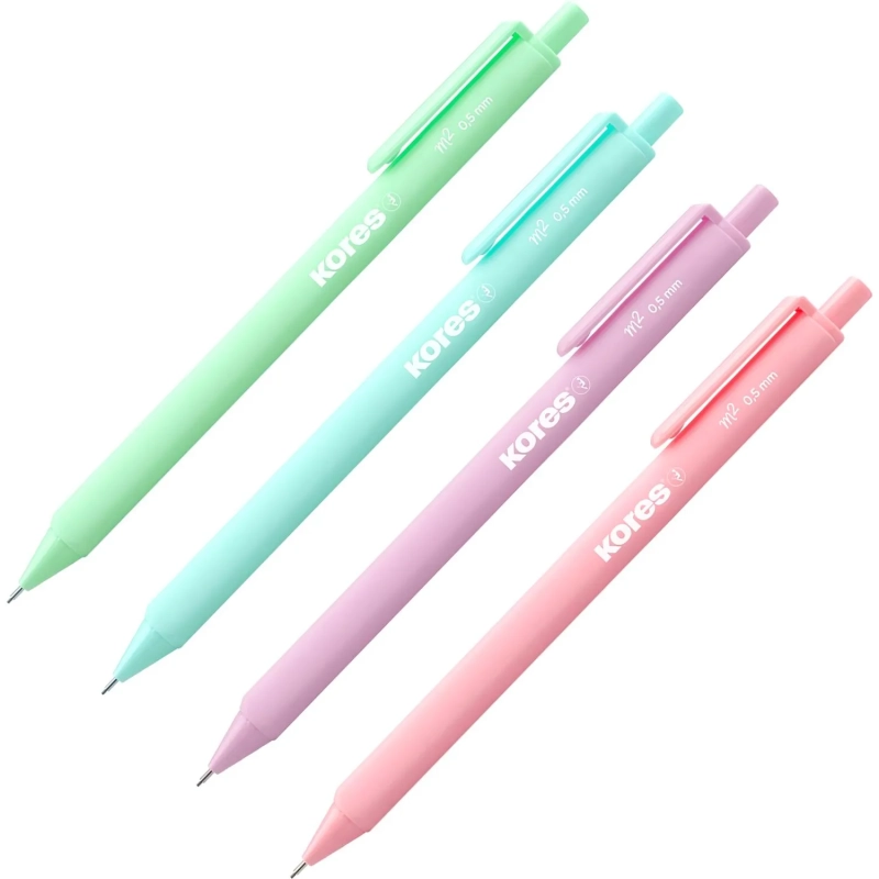 Карандаш механический KORES Soft Touch 0,5мм,3гр,пастел.цв.в асс 99253
