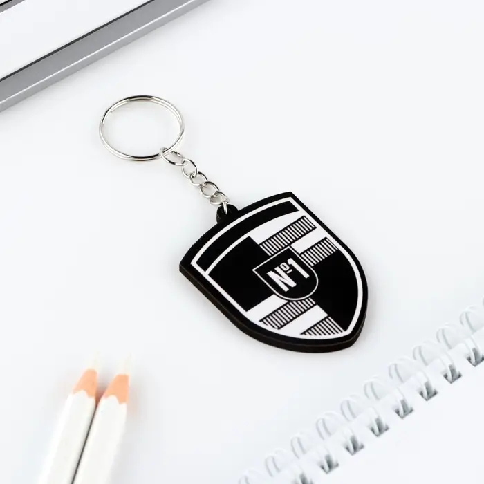 Брелок для ключей деревянный «Номер 1», 3.6 х 5.4 см