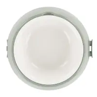 Лего-миска для животных &laquo;Фокси&raquo;, 300 мл, с наклоном, пластик, цвет фисташковый