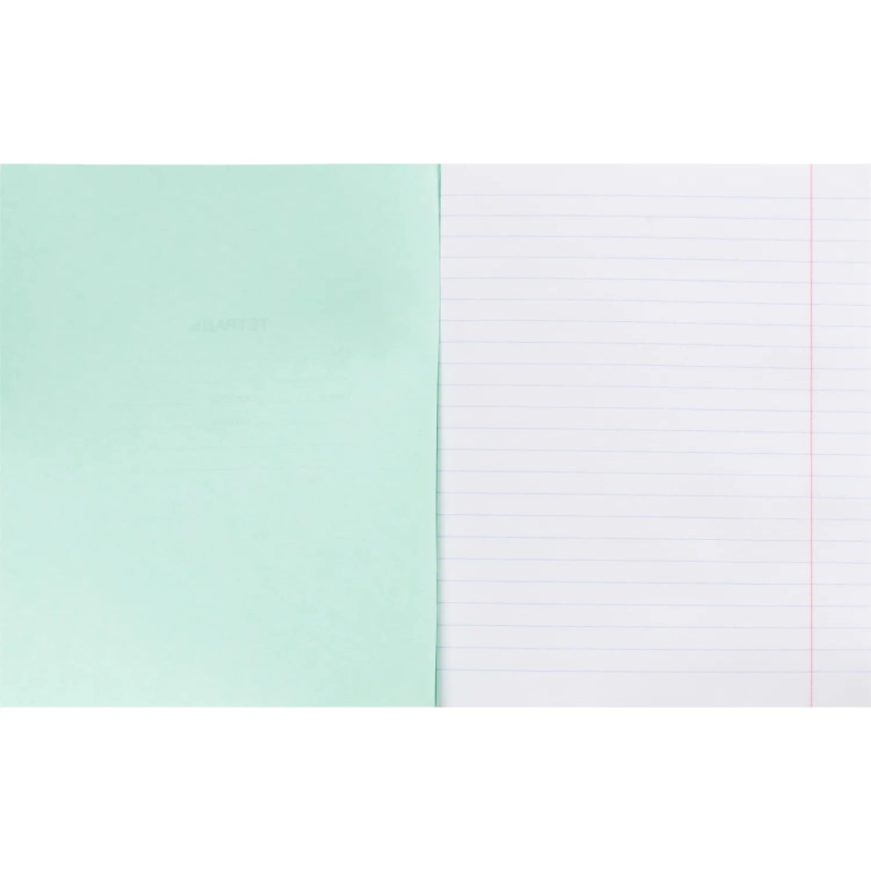 Тетрадь в зеленом офсете  24л, линия  уп. по 20 шт./запайка, 100% белизна