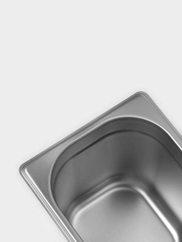 Гастроемкость 1/6x150 мм, 176x162x150 мм, толщина 0,8 мм Гастроемкость 1/6x150 мм, 176x162x150 мм, толщина 0,8 мм