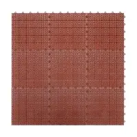 Универсальное покрытие для садовых дорожек ERFOLG H&G, 33&times;33 см, набор 9 шт., цвет терракот