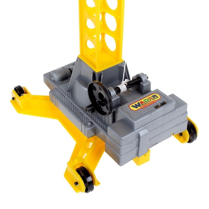 Башенный кран «Агат», на колёсиках, малый Башенный кран «Агат», на колёсиках, малый