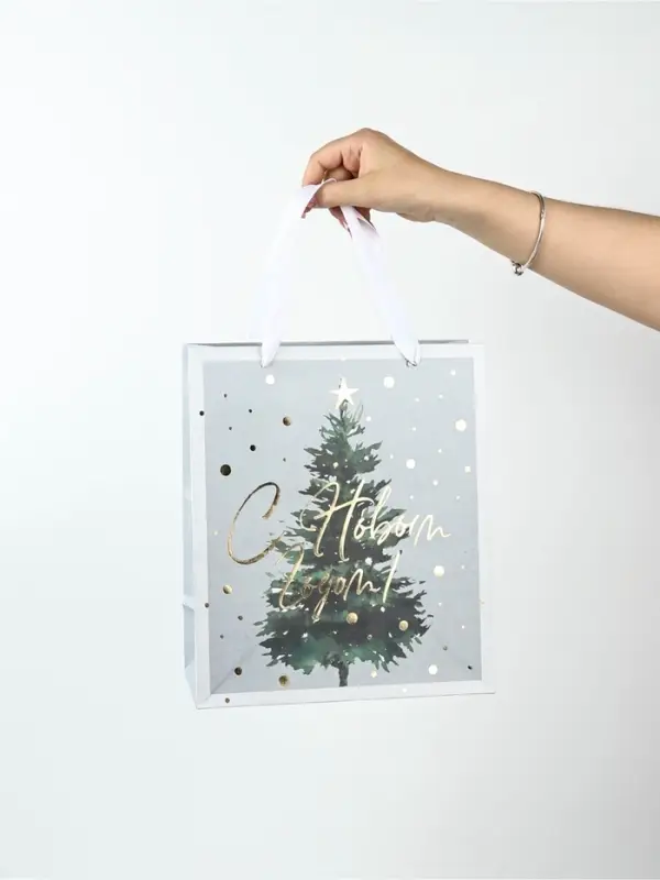 Набор новогодних пакетов &laquo;Еловый лес&raquo;