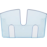 Лоток настенный Attache 1 отделение А4 голубой пластик