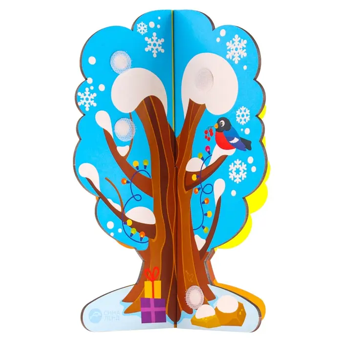 Головоломка Лесная мастерская &laquo;Липучки. Времена года&raquo;