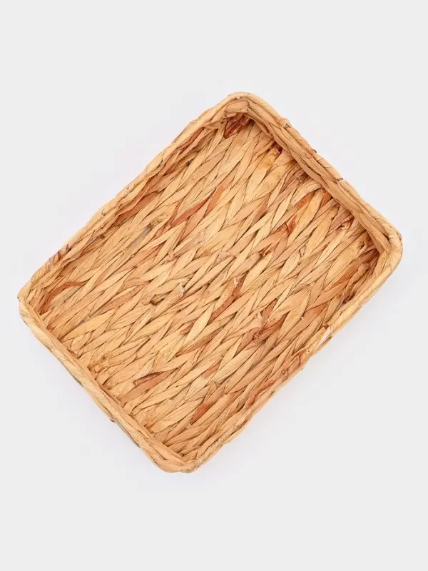 Корзинка для подачи Доляна &laquo;Камыш&raquo;, 32&times;24&times;5.5 см, из соломы