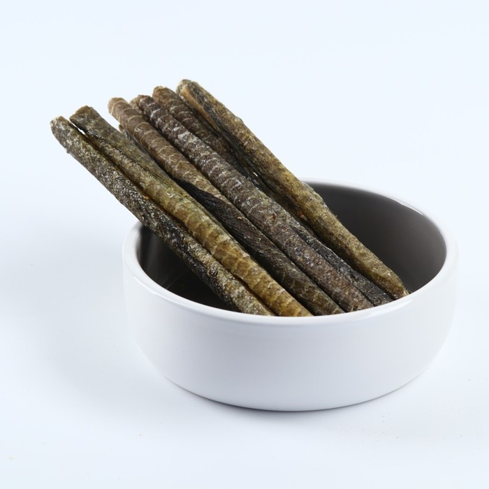 Лакомство для собак натуральное PetLab: Кожа атлантической трески, 40 г. Лакомство для собак натуральное PetLab: Кожа атлантической трески, 40 г.