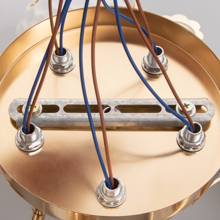 Люстра Люстра "Бэлл" 5х40Вт Е27 Золото МОДЕЛЬ: 2612356