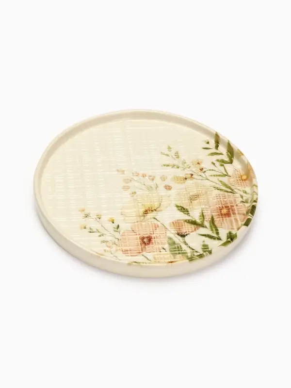 Тарелка керамическая плоская &laquo;Нежность природы&raquo;, 21.2 см