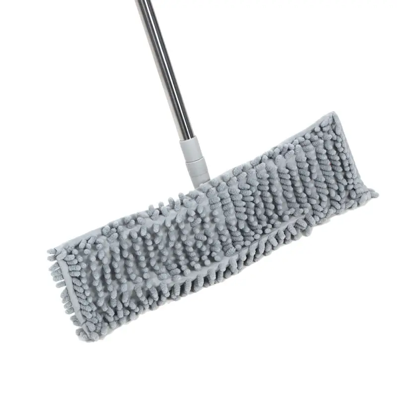 Швабра со сменной насадкой тм VETTA, ручка телескоп. 120см, нерж.сталь, насадка микрофибра 50г/м2