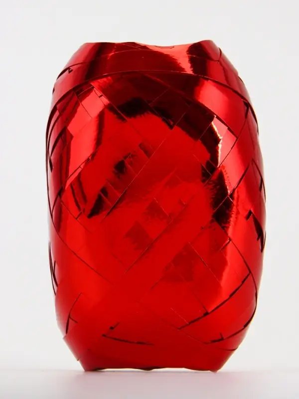 Лента упаковочная металлизированная, ассорти, набор 6 шт., 0.5 см &times; 10 м