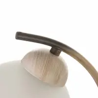 Бра настенное BayerLux &laquo;Джина&raquo;, 1хЕ27, 40 Вт, черно-бежевый, 22&times;15&times;16 см