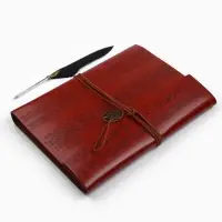 Родословная книга &laquo;Наш род&raquo;, с пером, 56 листов, коричневый, 35&times;25 см