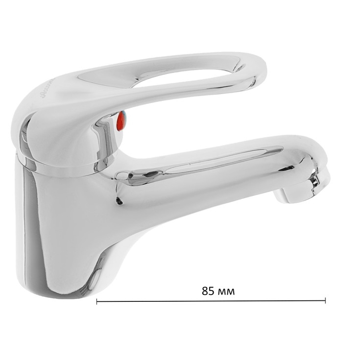 Смеситель для раковины Accoona A9060, однорычажный, силумин, хром Смеситель для раковины Accoona A9060, однорычажный, силумин, хром