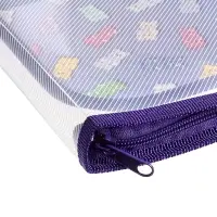 Папка для труда А4 Gummy, молния вокруг/откидная планка