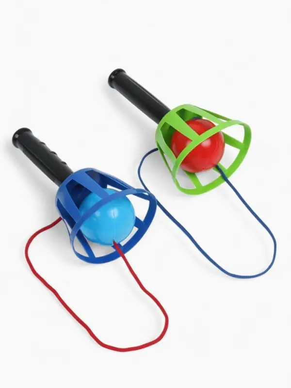 Игра &laquo;Поймай мяч&raquo;, корзинка d=10.5 см, мячик d=7.5 см 2 шт. (набор), МИКС