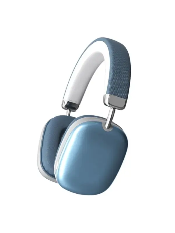 Наушники беспроводные, полноразмерные, RX-8, Bluetooth 5.3, с шумоподавлением, с микрофоном, AUX, 400 мАч, синие