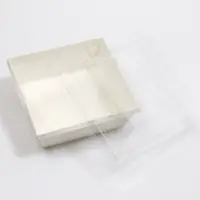 Коробка под бенто-торт, белая, 11 х 11 х 8,5 см