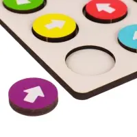 Развивающие игры из дерева Лесная мастерская &laquo;Стрелочки&raquo;, повтори по образцу