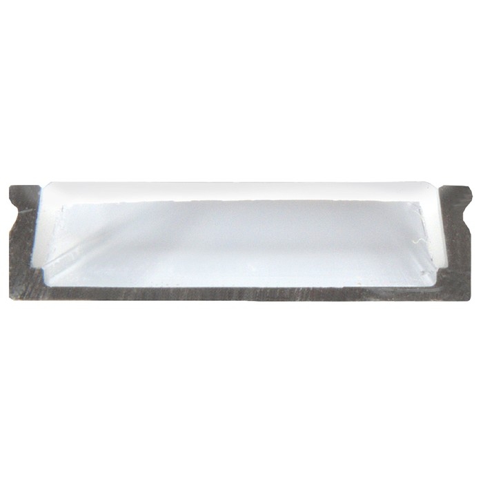 Алюминиевый профиль General, 6х24 мм, накладной, 2 м, матовый рассеиватель, аксессуары Алюминиевый профиль General, 6х24 мм, накладной, 2 м, матовый рассеиватель, аксессуары