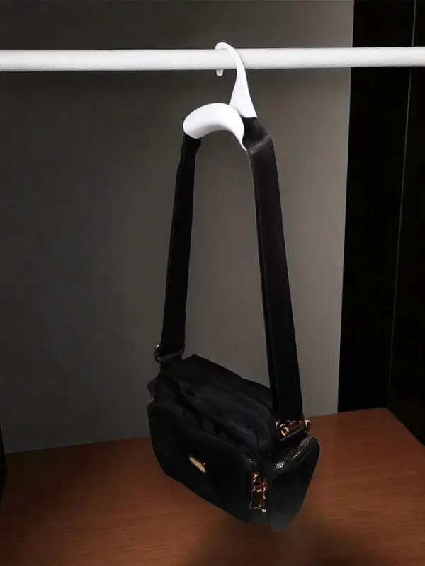 Крючок для сумки и зонта, 10&times;9 см, белый