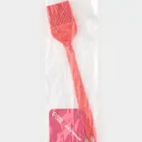 Кисть Доляна &laquo;Гранат&raquo;, силикон, 25&times;4 см, красная