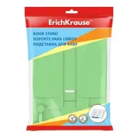 Подставка для книг, ErichKrause Neon Solid, пластиковая, зелёная