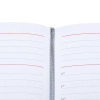 Ежедневник недатированный синий,А5,143х210мм,180л,ATTACHE MAGNET