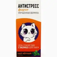 Чай чёрный &laquo;Антистресс&raquo;, со вкусом мяты, 100 г