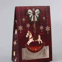Коробка складная &laquo;С Новым годом&raquo;, 15&times;7&times;22 см