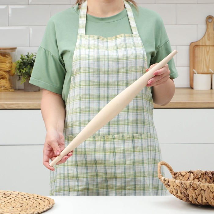 Скалка Доляна «Веретено», длина 50 см, больший d=4,3 см, меньший d=1 см, берёза Скалка Доляна «Веретено», длина 50 см, больший d=4,3 см, меньший d=1 см, берёза