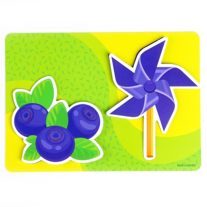 Развивающая игра на липучках «Цвета»