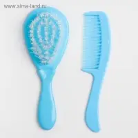 Детские расчёски Крошка Я, набор 2 шт., от 0 мес., цвета МИКС
