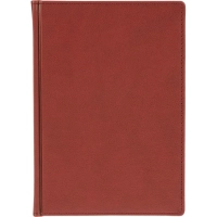 Ежедневник недатированный А5 145 х 205 мм Leader бордовый 272 стр. 3-129/07