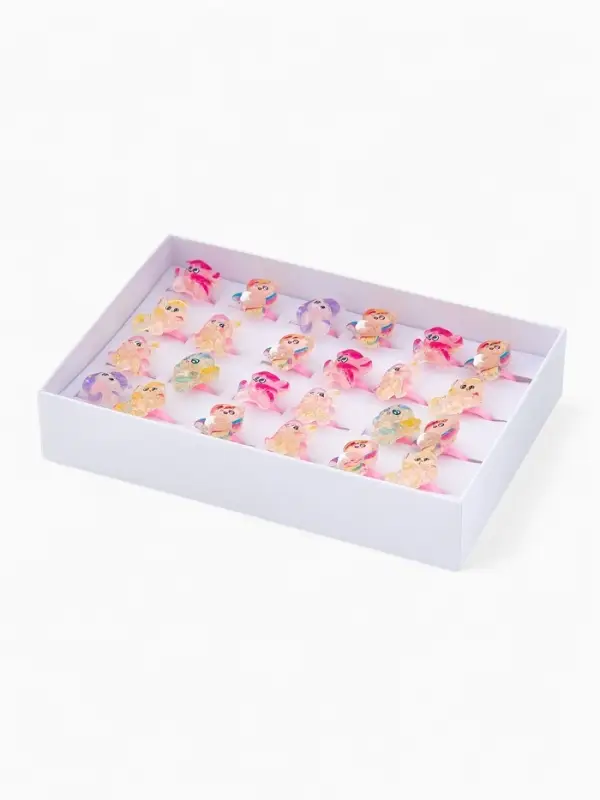 Кольцо «Выбражулька» пони, форма МИКС, цветное, безразмерное Кольцо «Выбражулька» пони, форма МИКС, цветное, безразмерное