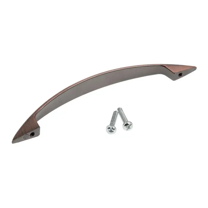 Ручка-скоба мебельная ТУНДРА LIGHT, м/о 128 мм, цвет, медь Ручка-скоба мебельная ТУНДРА LIGHT, м/о 128 мм, цвет, медь