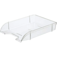 Лоток горизонтальный Attache Office горизонтальный прозрачный