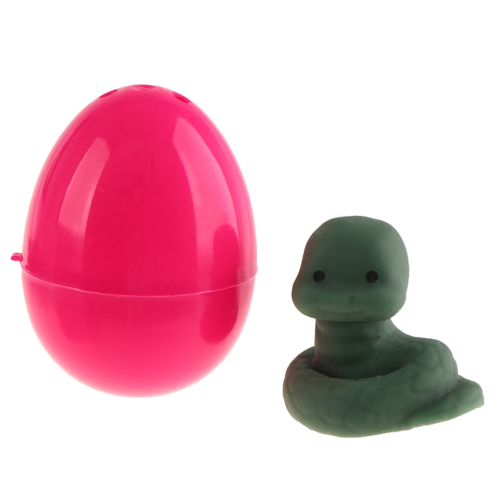 Новый год! Антистресс сквиш мялка «Змейка в шапочке», в яйце, в шоубоксе Новый год! Антистресс сквиш мялка «Змейка в шапочке», в яйце, в шоубоксе