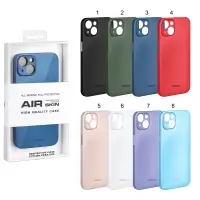 Чехол IPh 14 Air Clear Case PC (MagSafe + анимация NFC) ORG