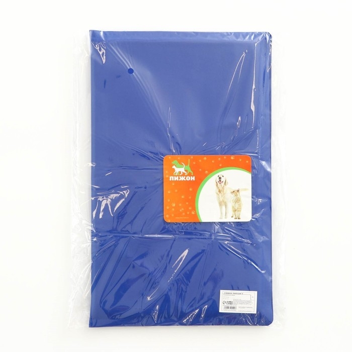 Коврик охлаждающий (гель), 50 х 40 см, синий Коврик охлаждающий (гель), 50 х 40 см, синий