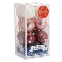 Ёлочные игрушки &laquo;Астрид ассорти&raquo;, шары новогодние, d=5 см, набор 16 шт., МИКС