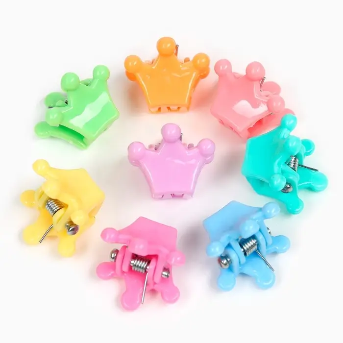 Набор подарочный, резинка для волос 10 шт., заколка крабик 10 шт., Принцессы