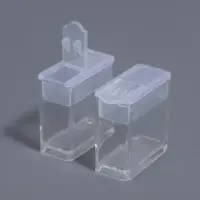 Органайзер для хранения мелочей, 24 баночки, 13&times;10&times;3.5 см, прозрачный