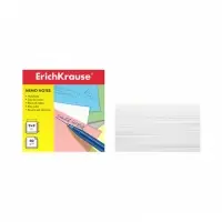Блок бумаги для записей ErichKrause, 9x9x5 cм, белый, плотность 80 г/м2, белизна бумаги 98%, люкс